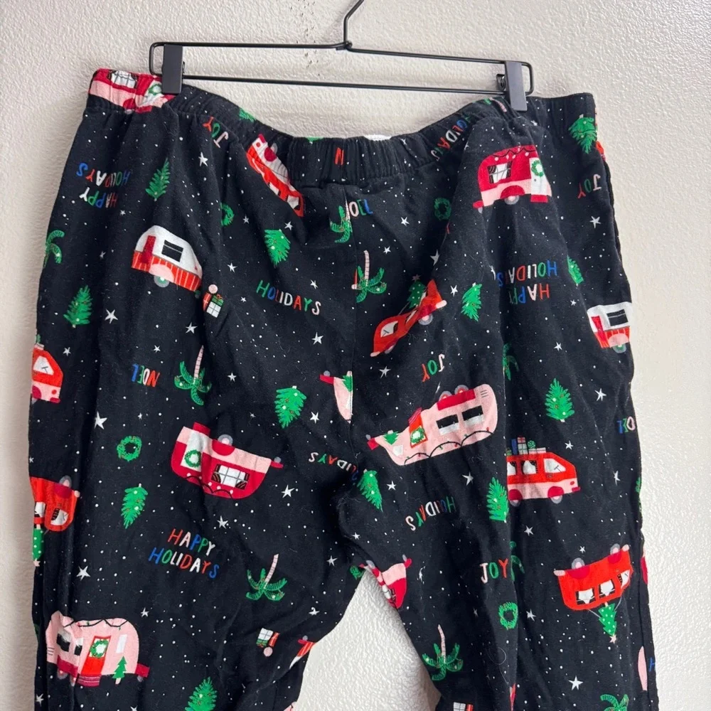 Old Navy Christmas Holidays Vintage Pajama Pants Size XXL - Picture 6 of 9